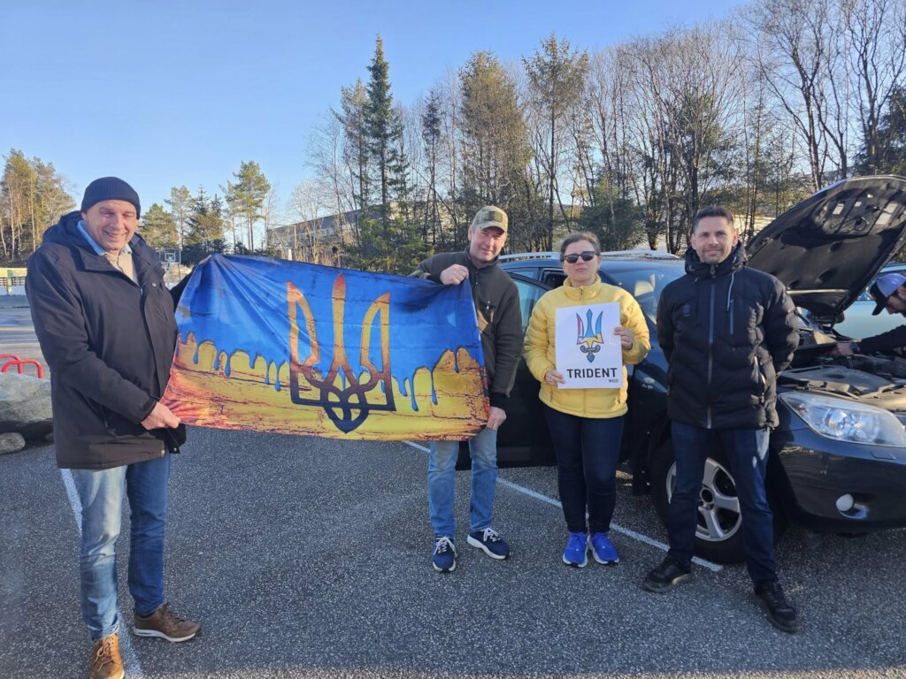 Donated car to Ukraine