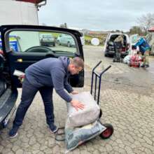 Delivering, Ukrainahjelpen Klippen, November 2024