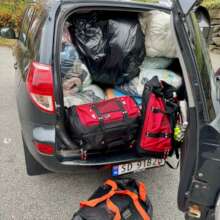 Collecting equipment for Ukraine, November 2024