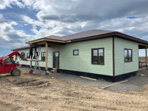 Exterior (now completed)