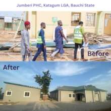 A revitalized Primary Health Centre, Bauchi State