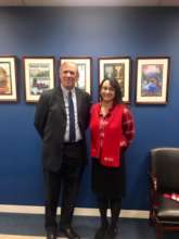 Deanna and Senator Jeff Merkley of Oregon