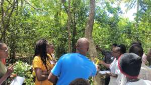 Students participating during assets camps