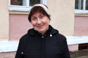 Nina, 61, from the Donetsk region of Ukraine