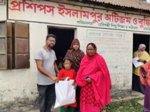 Dengue Preventive materials Distribute in Children