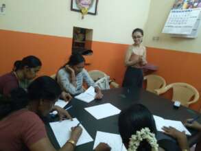 Empower women through English language skills