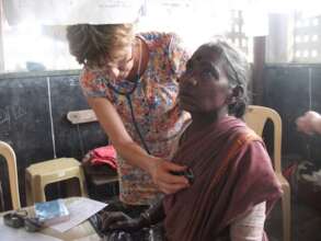 Health Check-up is being done