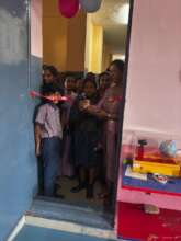 STEM Lab being inaugurated