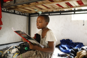 Laelatu was once begging for food on the street