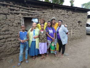 Mariam lives in a mud house