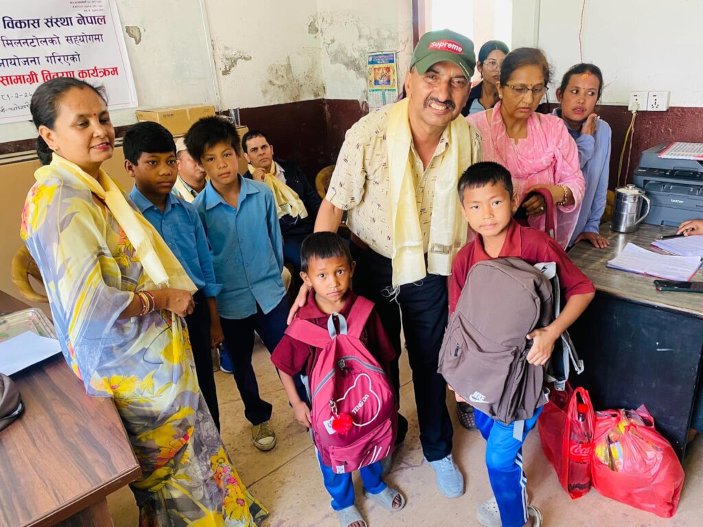 Educate 150 underprivileged children at Nepal