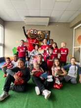Fun with professional football players