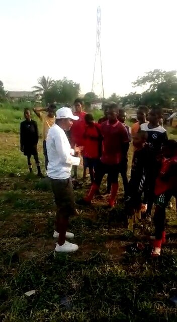 Mentoring Boys With Football