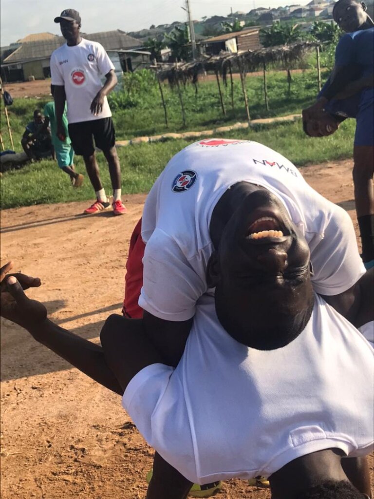 Mentoring Boys With Football