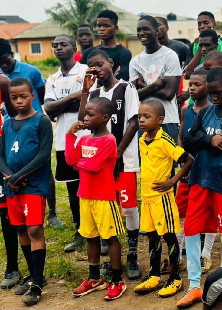 Mentoring Boys With Football