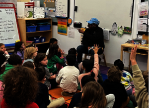 Vic Barrett at the Brooklyn Friends School