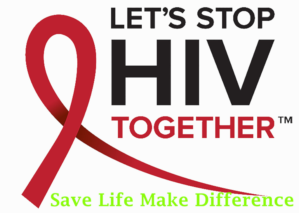 Together to fight against HIV AIDS (SIDA)