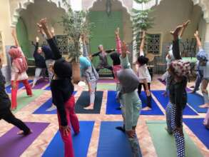Yoga class