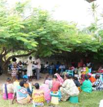 Mama Karangas discussing their progress