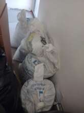 Caps collected from one of the schools