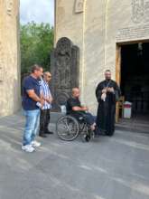 Another wheelchair is delivered