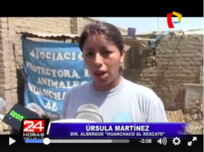 Ursula, from Huanchaco Al Rescate.