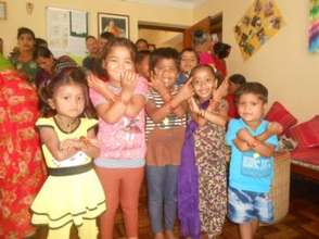 Children at the New Life Center