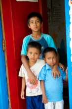 Chilren at the New Life Center in Kathmandu