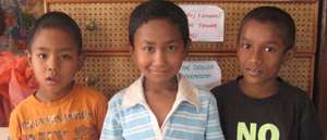 Three boys orphaned by AIDS find new homes