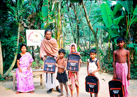 Send 100 disabled children to schooling in India