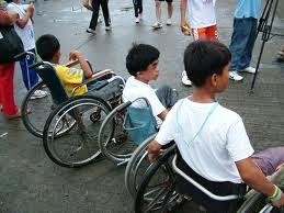 Send 100 disabled children to schooling in India
