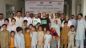 Todd Shea at the District Charsadda Hospital