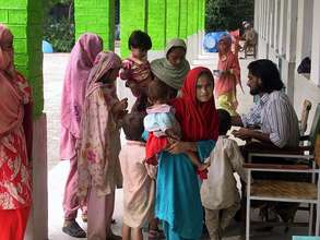 Patients waiting at a UM Trust-CDRS facility