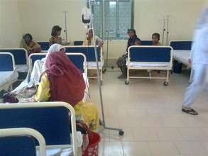 Mothers with admitted children