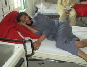 Young patient treated at the  Swat facility