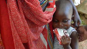 Provide Plumpy'nut for children in the DR Congo