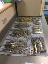 Surgical instruments used at the clinic