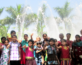Children enjoying their exposure trip!