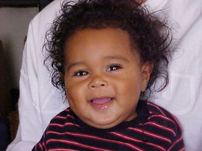 Baby Aaron Smiling