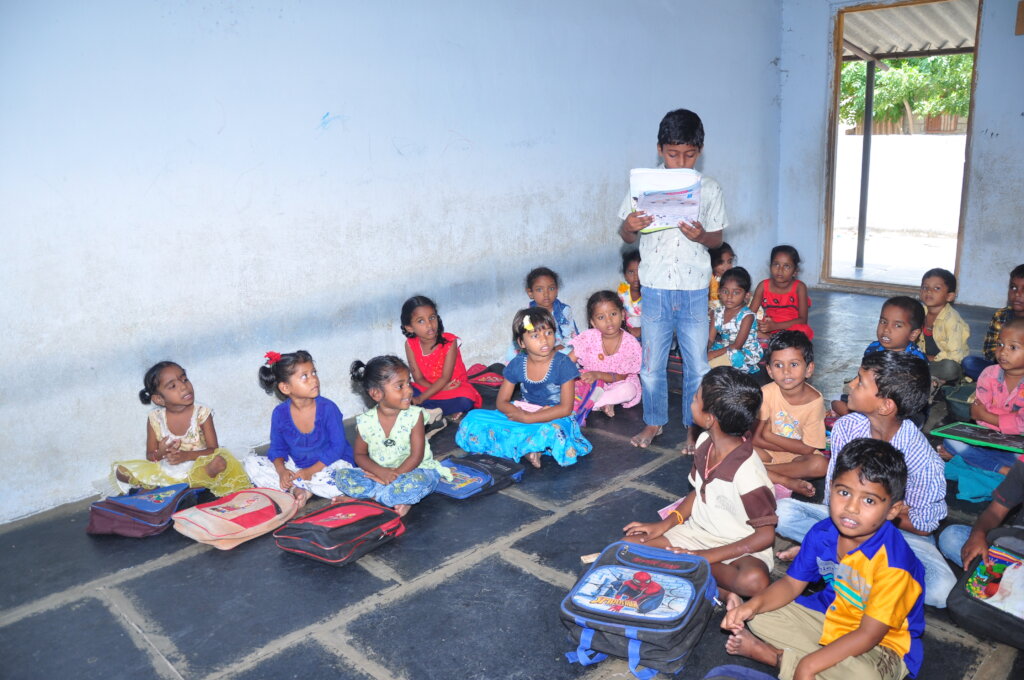 Donate School Benches to a slum school in India