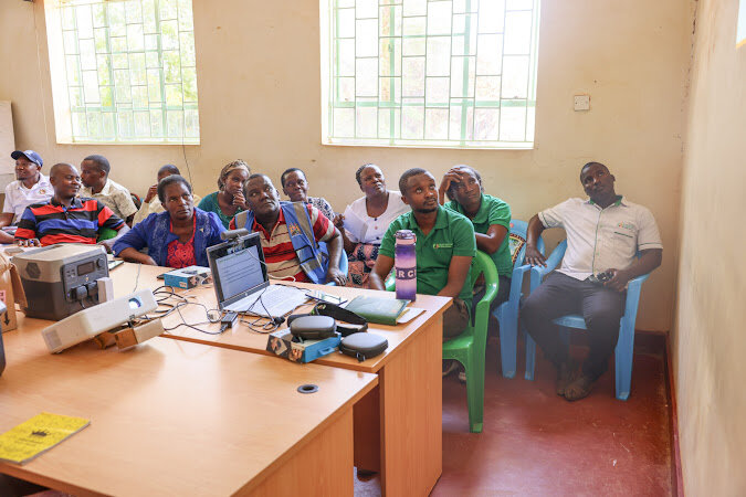 Ongoing digital training session