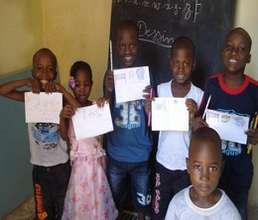 Showing off their work of the day