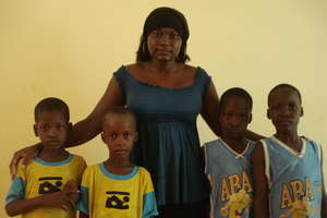 Children with Aicha