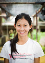 A former Ubon student who came back to volunteer