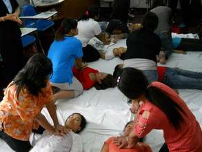 CPR and first aid training