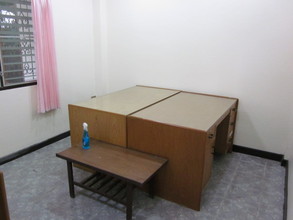 Staff’s desks, we need chairs!