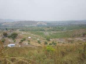 Piece of land in one among the areas we targeted