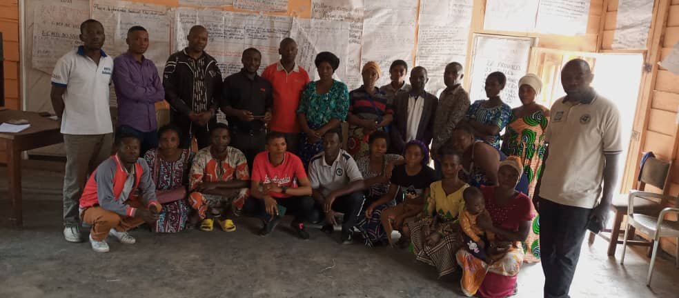 Build a shelter for the war survivors in DRCongo