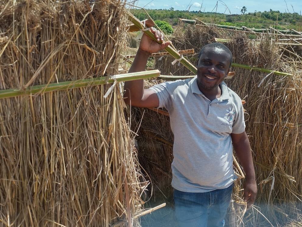 Build a shelter for the war survivors in DRCongo