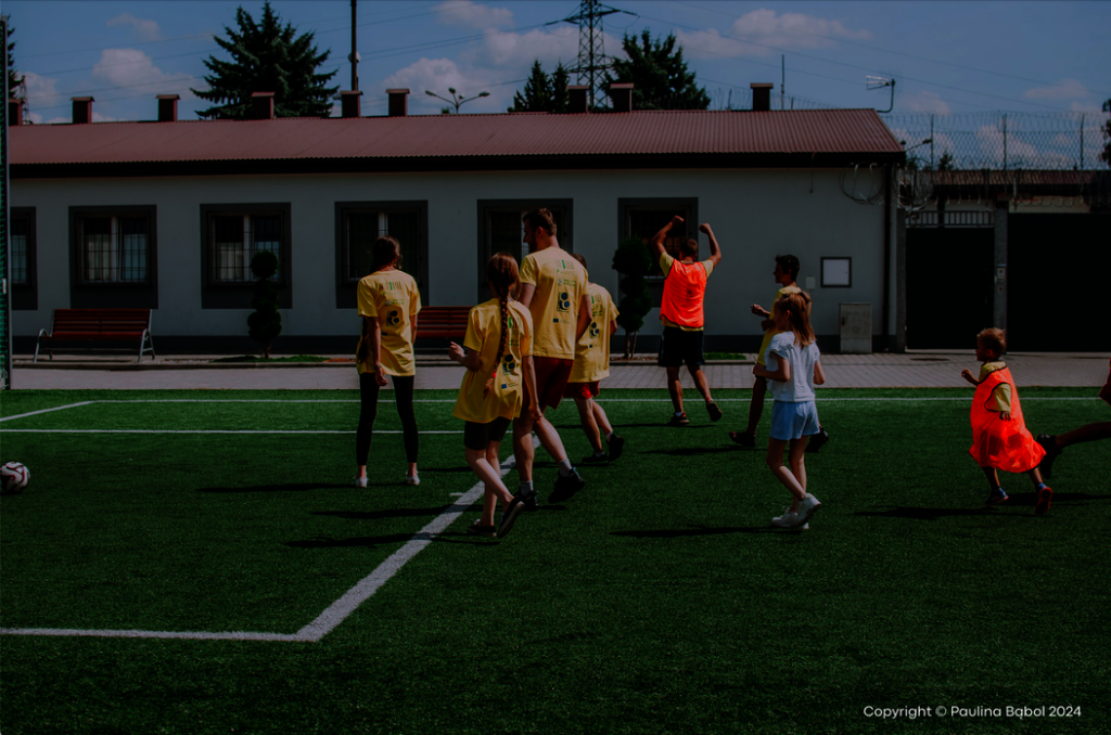 In the playing field